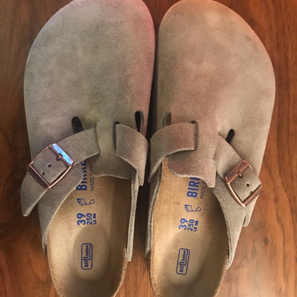 Birkenstock Boston Taupe 39